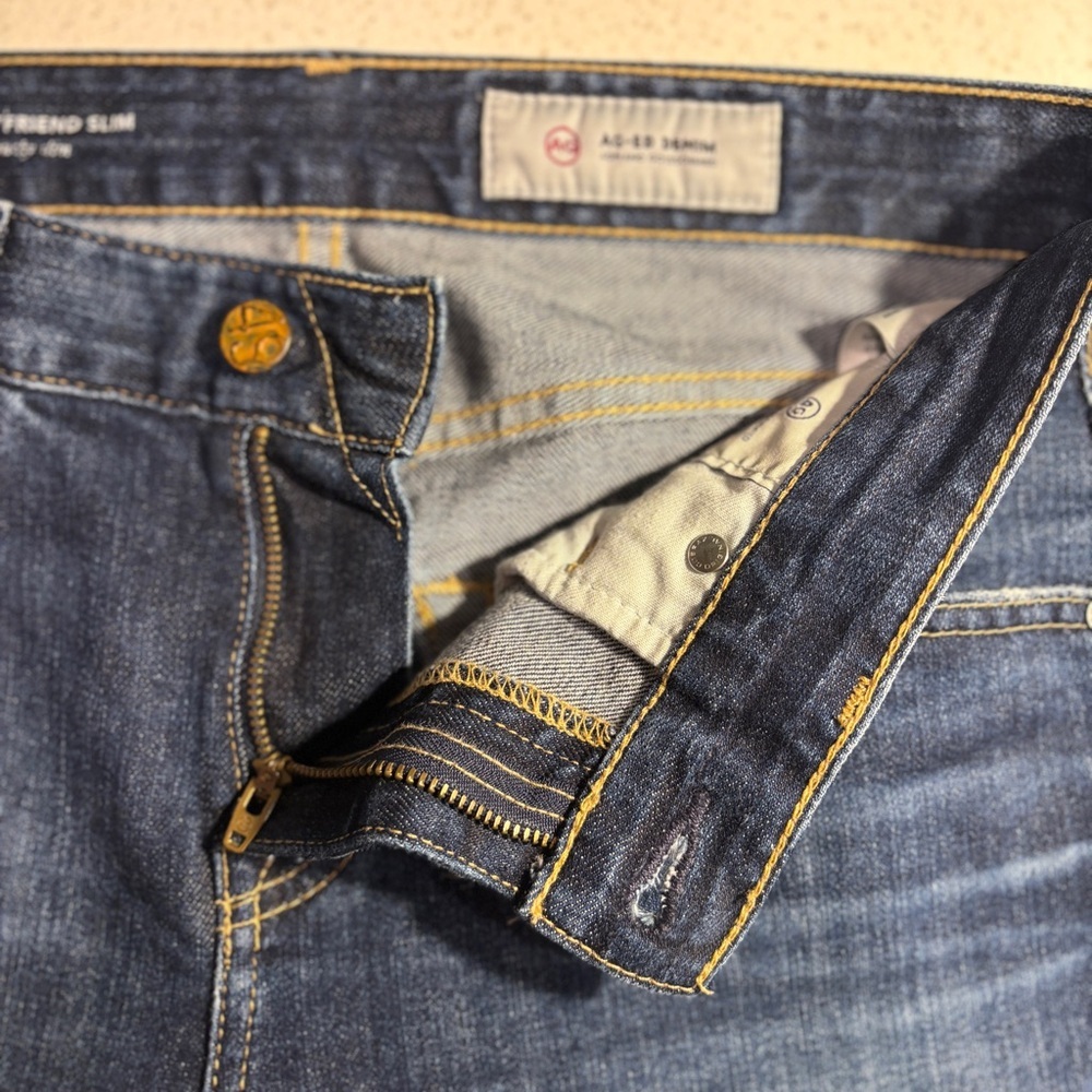 AG Adriano Goldschmied Ex-Boyfriend Slim Jean Size 25 - Picture 5 of 10